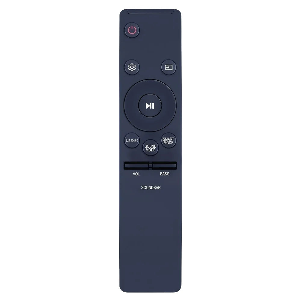 Black ah59-02759a remote control for samsung soundbar speaker hw-ms551 hw-ms6500 hw-ms6501 with labeled buttons