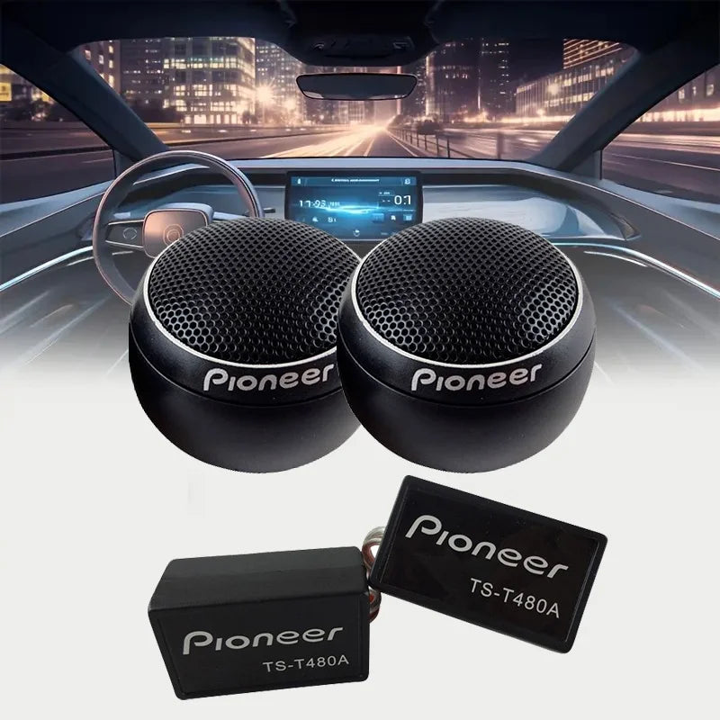 1Pair 300W Car Stereo Speakers Music Car Tweeters Car Audio Silk Film Speaker Boxes High-Pitched Modificat Tweeter Loudspeaker