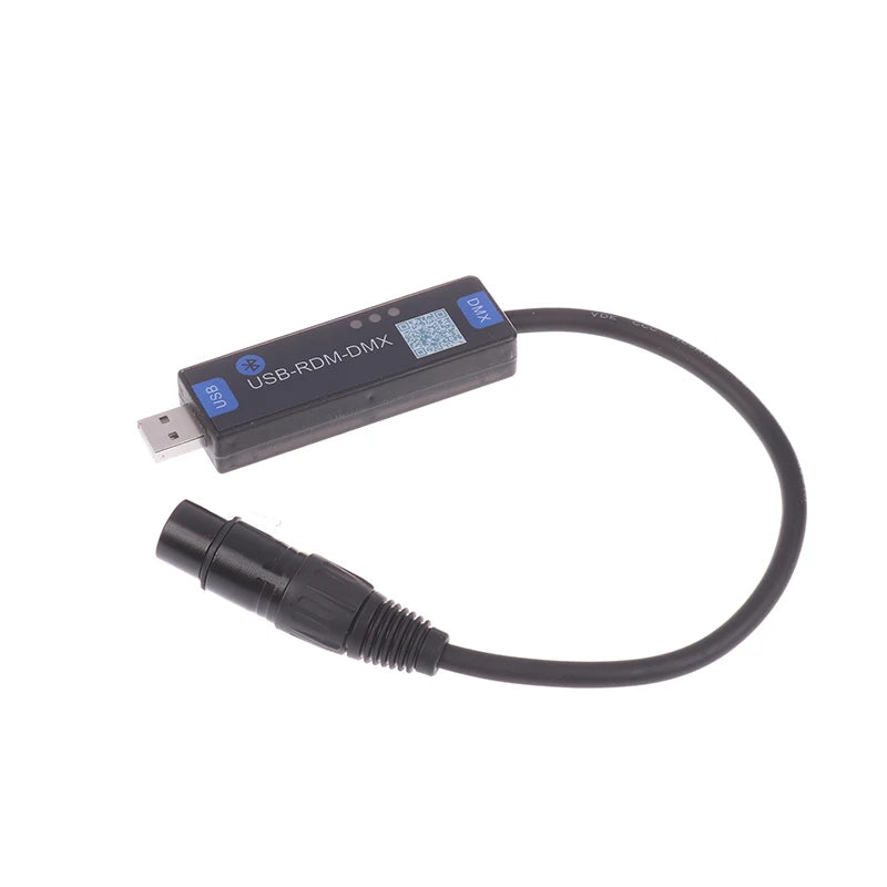 USB-RMD-DMX Mobile App DMX Dialer Stage Light Wireless Bluetooth DMX Controller Tool Only Supports Android Devices