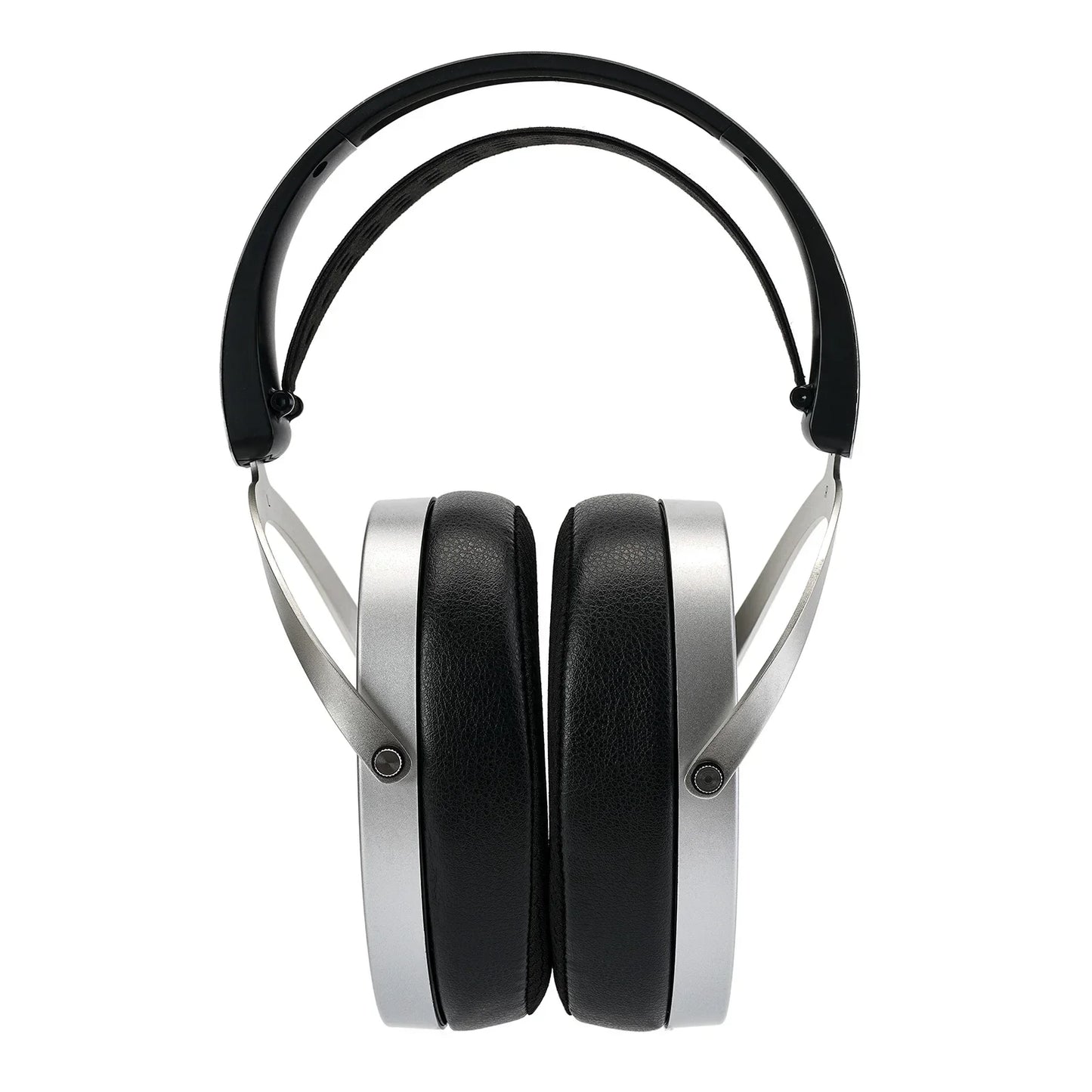 Black and silver hifiman edition xv headphone with padded earcups and enhanced magnet for high fidelity audio
