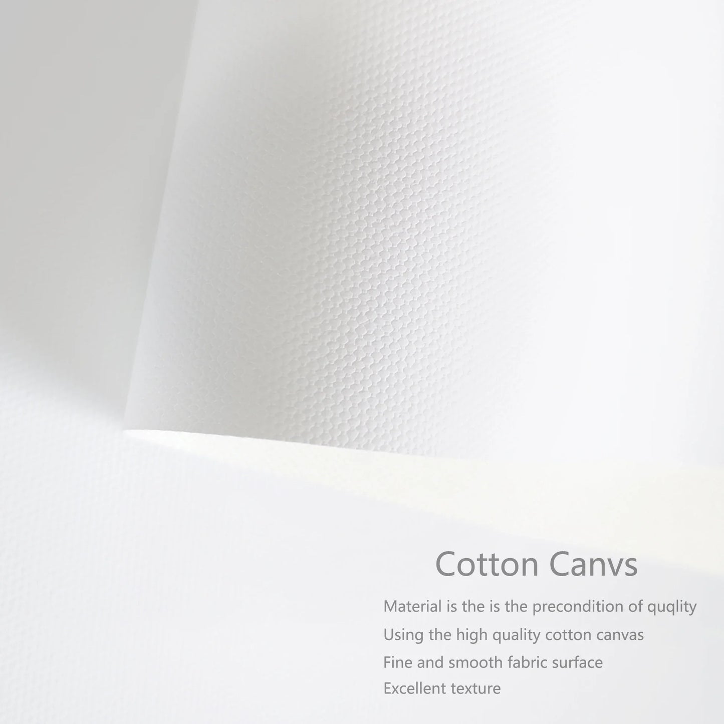 A roll of high-quality white cotton canvas with fine smooth texture for hot vedio game tomb raider poster wall art