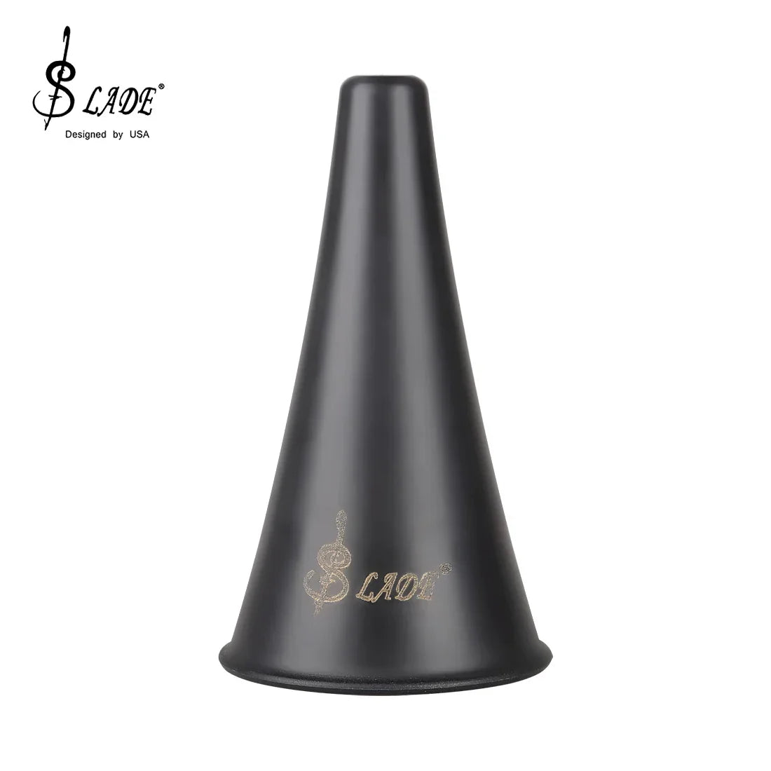 Black matte slade clarinet stand holder with conical mouthpiece metal stand woodwind instrument accessory