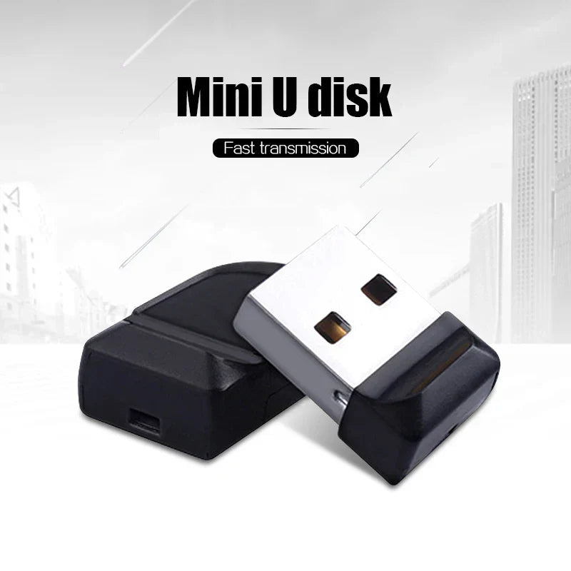 Black and silver metal mini usb flash disk 16gb with sleek compact design for pendrive external storage and 128gb memory pendrive use