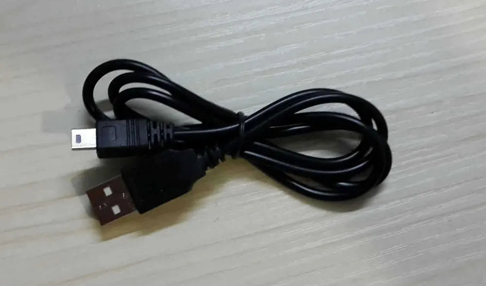 Black usb cable 0.8m usb 2.0 a male to mini b 5 pin for harddisk computer devices with best quality design