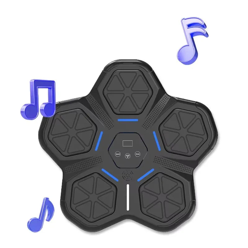 Smart Music Boxing Machine,Wall Mounted Intelligent Bluetooth Boxing Machine,Punch Machine for Home Gym and Indoor