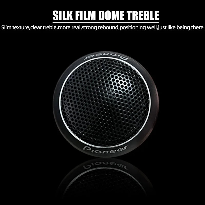 1Pair 300W Car Stereo Speakers Music Car Tweeters Car Audio Silk Film Speaker Boxes High-Pitched Modificat Tweeter Loudspeaker