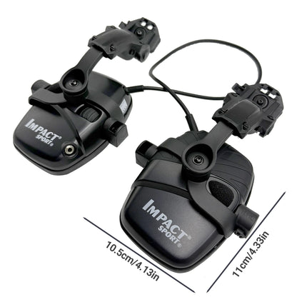 Electronic Headphones for Shooting Anti-noise Hearing Protection Protector Hunting Noise Reduction Earmuffs NRR23db