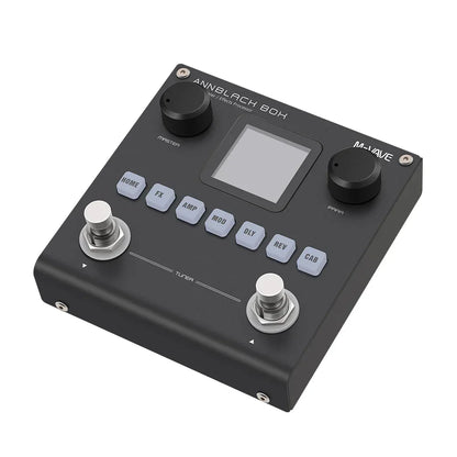 M-VAVE Blackbox / Annblack box Guitar / Bass AMP Modeler Multi Effects Processor Rechargeable for Electric Guitar Bass