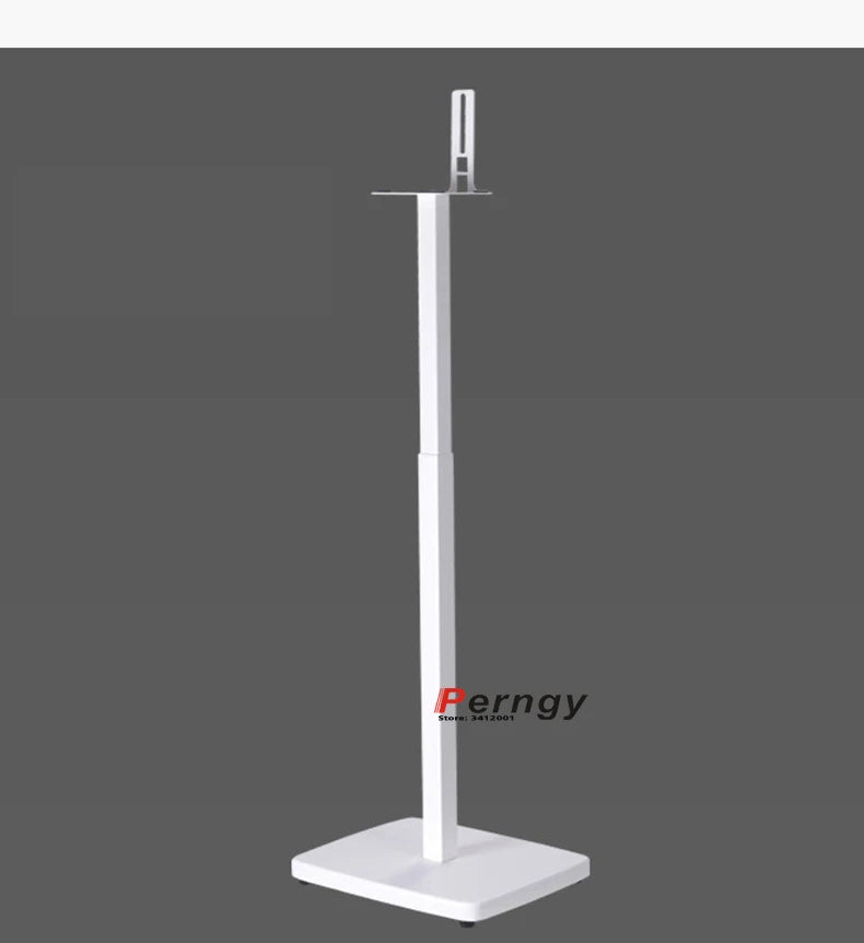 White adjustable speaker stand with minimalist design and sturdy base for stand q90r q950r n950 9500s 9200s sonos speakers