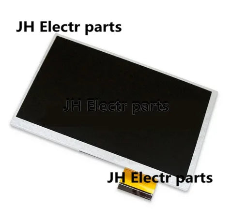 Silver-framed 7.0 inch lcd screen with black display and yellow connector for pioneer dj controller xdj-rr xdj-rx series