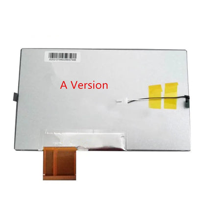 Silver rectangular 7 inch lcd screen panel with barcode and connector for pioneer dj controller xdj-rr xdj-rx back side