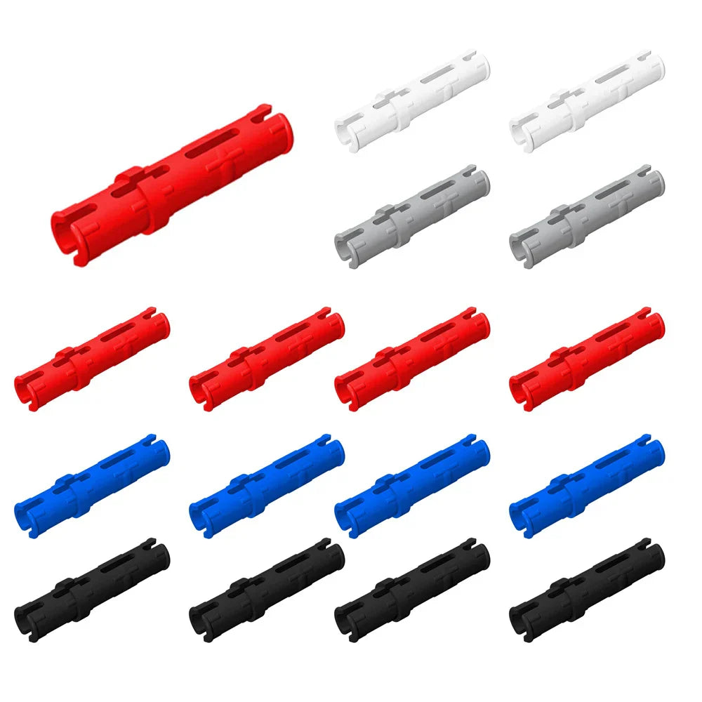 100pcs 6558 pin friction ridges bricks in red white gray blue and black for technical moc buildings diy christmas gifts