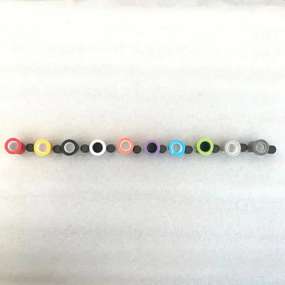 Colorful silicone bead bracelet with red yellow black white orange purple blue green and gray beads for pioneer djm750 mixer ddj-sb low eq gain knob cap