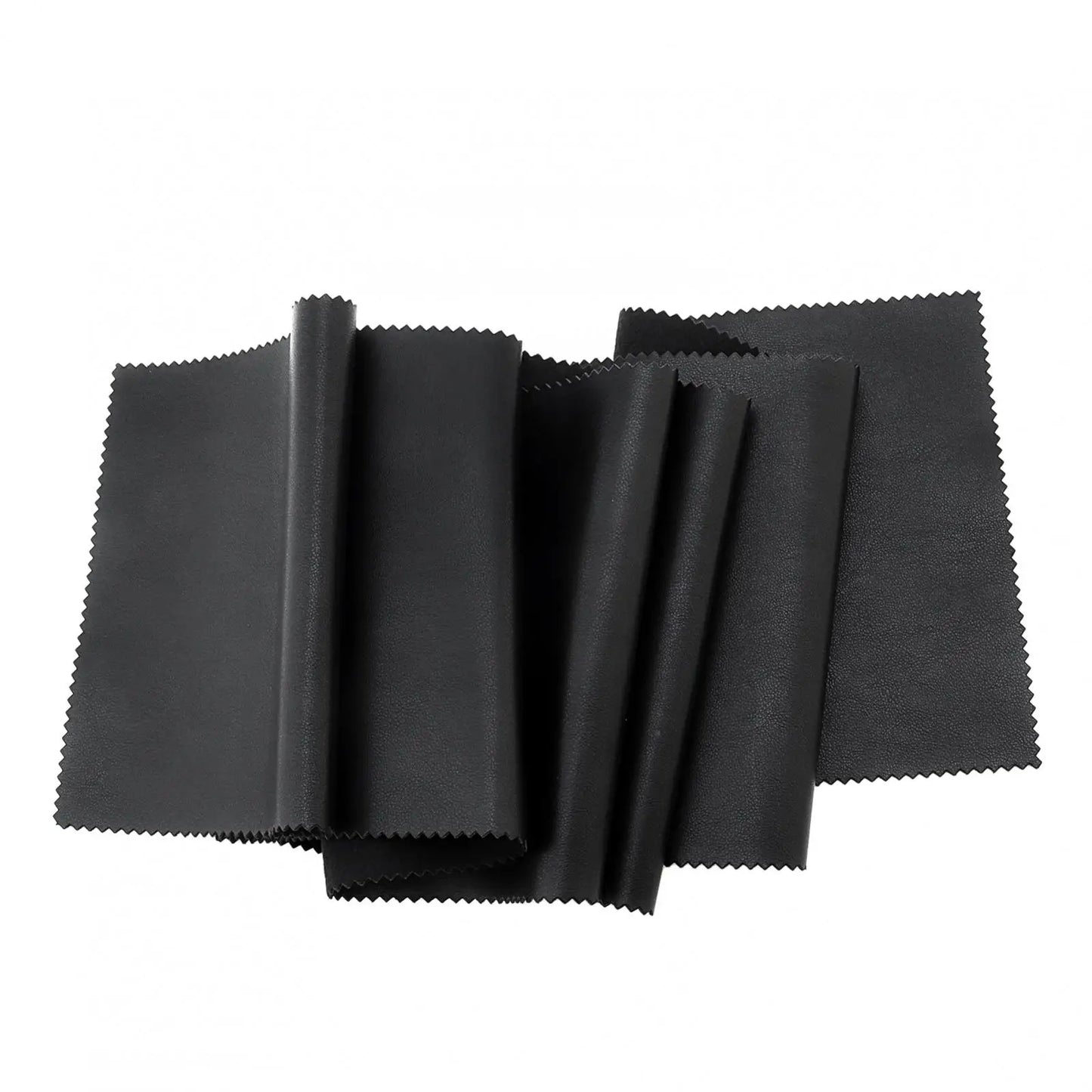 Black microfiber cleaning cloths with serrated edges for piano keyboard dust on keys upright pianos and grand pianos