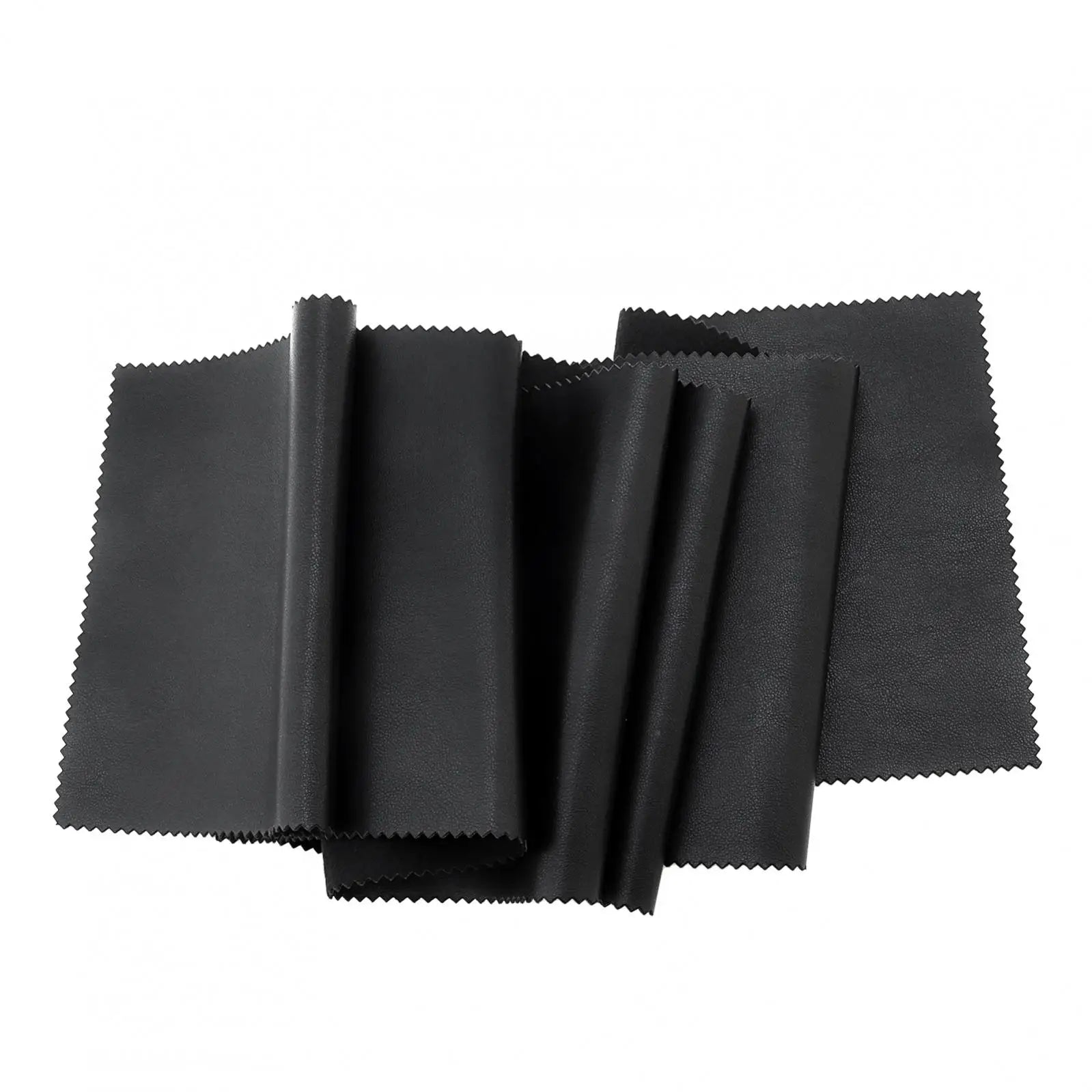 Black microfiber cleaning cloths with serrated edges for piano keyboard dust on keys upright pianos and grand pianos