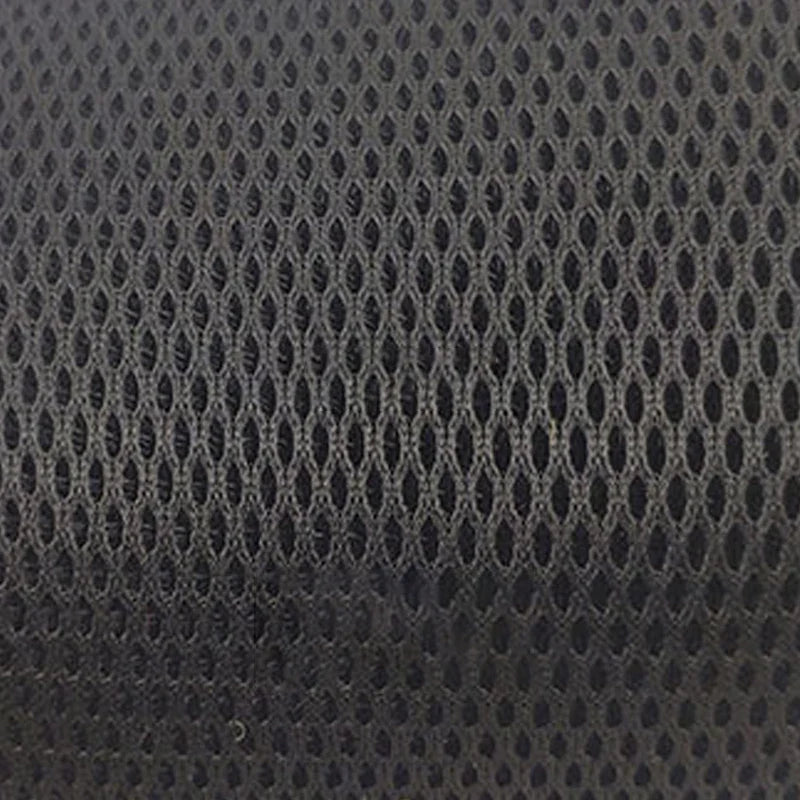 Black chemical fiber speaker mesh cloth with diamond pattern for sound box dustproof and soundproof protection