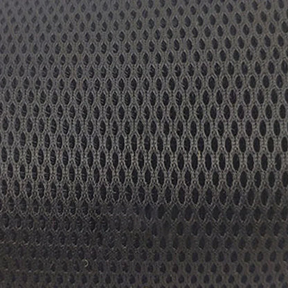 Black chemical fiber speaker mesh cloth with diamond pattern for sound box dustproof and soundproof protection