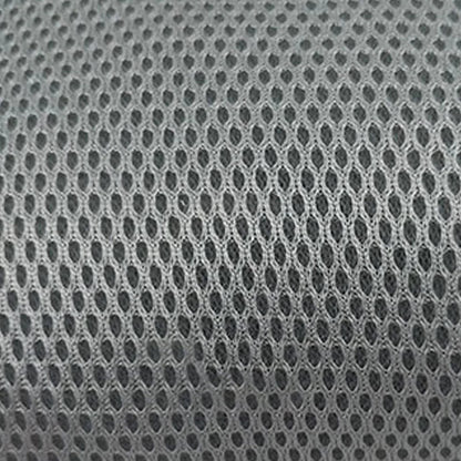 Gray chemical fiber speaker mesh cloth with oval holes for sound box dustproof soundproof protection cover