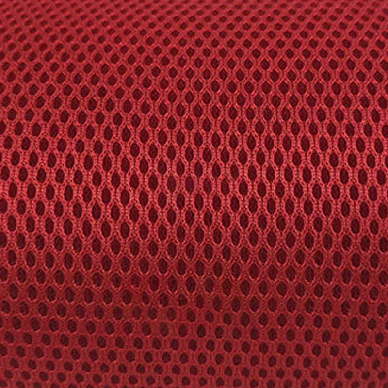 Red mesh speaker mesh cloth with diamond pattern made of chemical fiber for sound box dustproof and soundproof protection