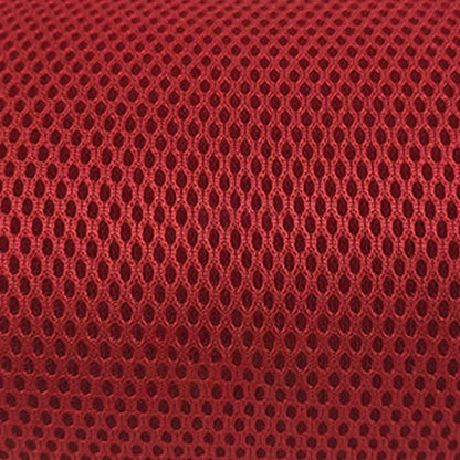 Red mesh speaker mesh cloth with diamond pattern made of chemical fiber for sound box dustproof and soundproof protection