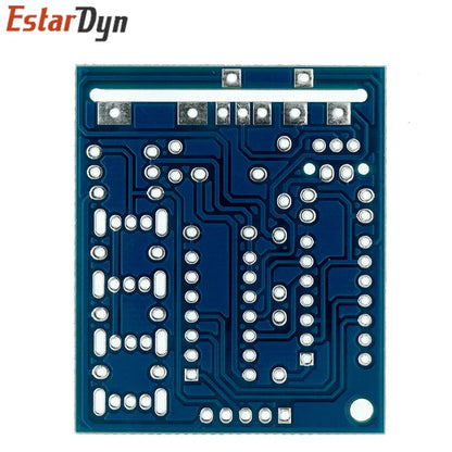 Blue rectangular printed circuit board with estardyn logo for 16 music sound box electronic module diy soldering practice learning kit