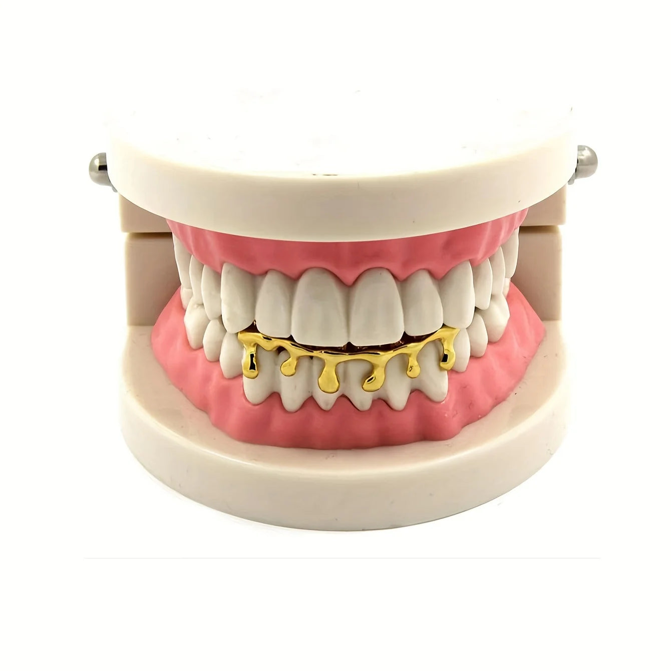 Fashionable Hip-Hop Dental Accessories, Niche Design, Teardrop Dental Ornaments, Hip-Hop Rap Braces, Teardrop Dental Ornaments