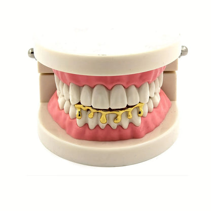 Fashionable Hip-Hop Dental Accessories, Niche Design, Teardrop Dental Ornaments, Hip-Hop Rap Braces, Teardrop Dental Ornaments
