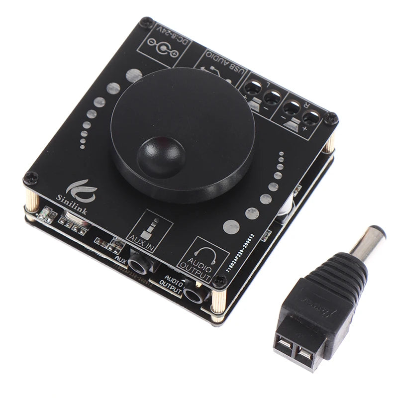 HIFI 10W/15W/20W XY-AP15H Stereo Bluetooth-compatible Digital Amplifier Board AUX USB-C Input 12V/24V