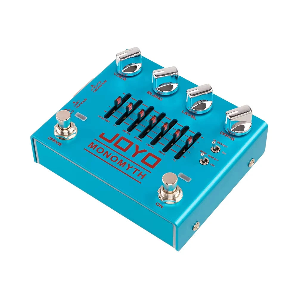JOYO R-26 Monomyth Bass Preamp Electric Effect Pedal 6-band Graphic EQ Control Real Amplifier Tone Simulation Bass Pedal