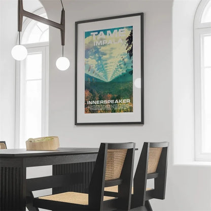 Pop Rock Singer Tame Impala Poster Aesthetic Rapper Music Album Currents Home Decoration Canvas Print Wall Art Room Decor