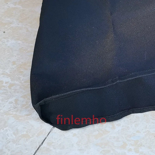 Black woven fabric dust cover with diagonal ribbed texture for mg16xu mg20xu audio mixer mg10xu mg12xu professional use