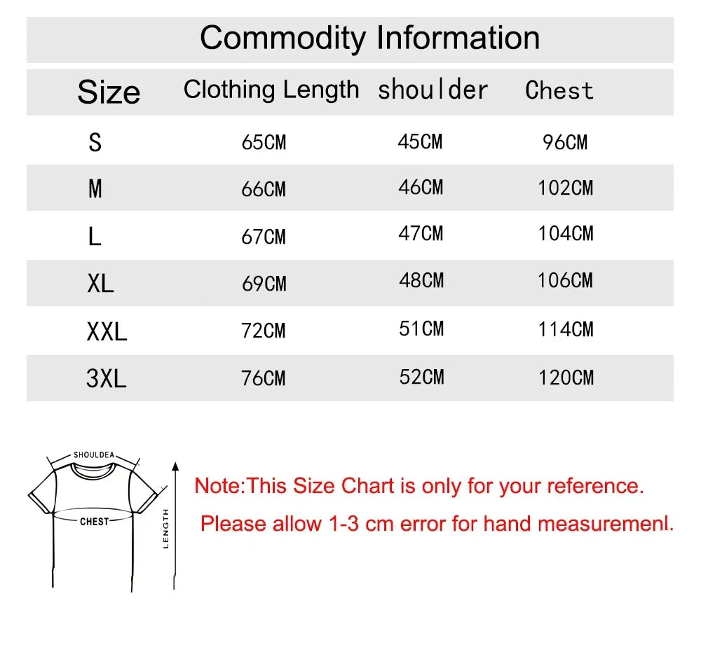 Size chart in centimeters for the 2025 trendy you are enough pullover retro hoodie hip hop unisex street style sizes s to 3xl