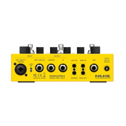 Pedal Dual-Track looper & Dual Drum Kit with High-definition Color LCD display for Guitarists and Singer-songwriters