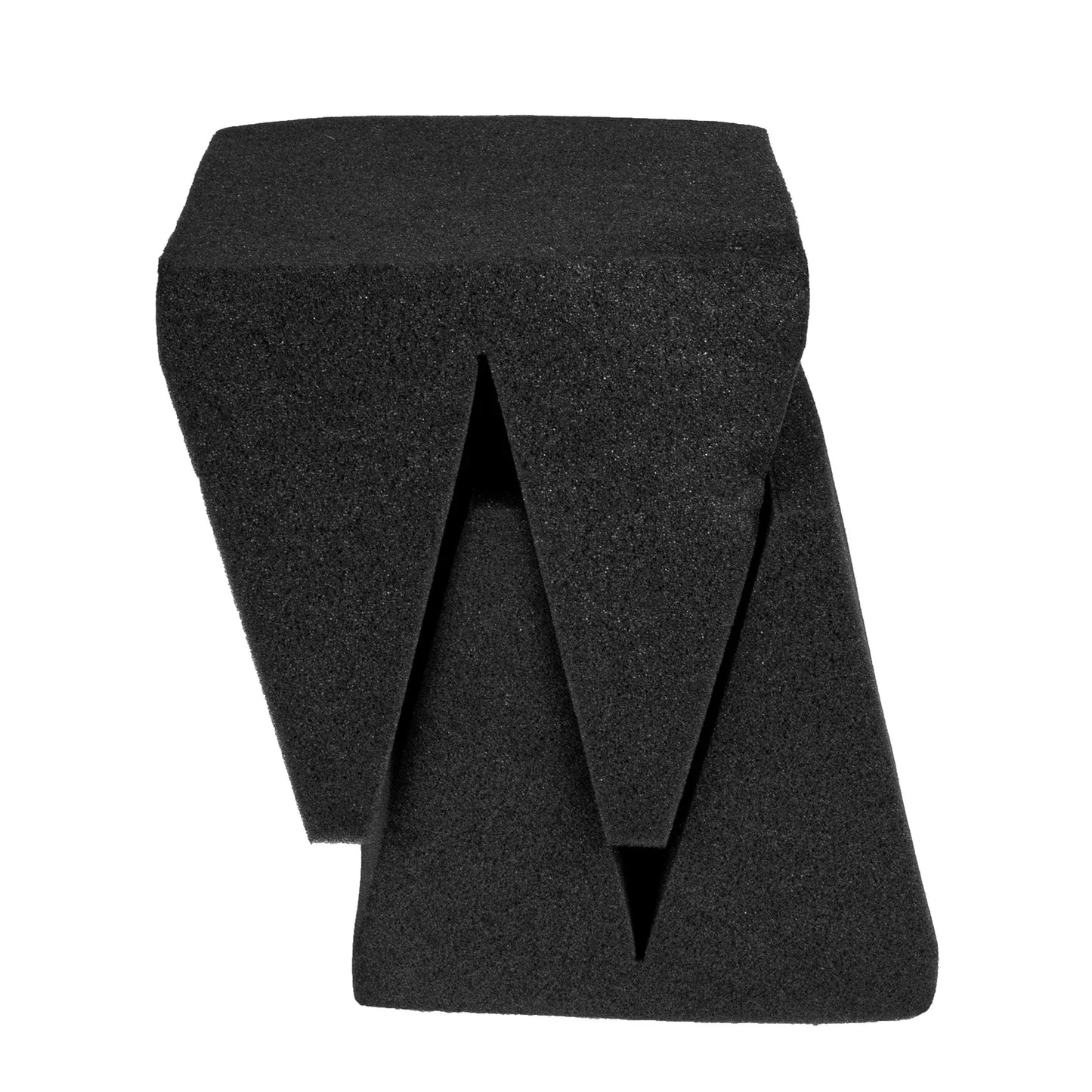 Black foam 2pcs acoustic foams soundproof panels with geometric design for panel sponge studio office noise reduction