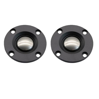 Black circular 2 inch 4 ohm tweeter speaker super with metallic silver speaker silk membrane for mini loudspeaker diy use