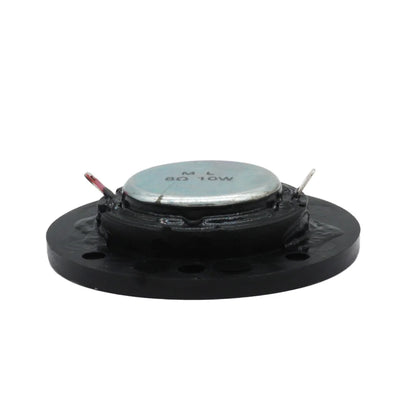 Black circular 52mm tweeter speakers silk membrane with silver top plate for diy bluetooth hifi loudspeaker use