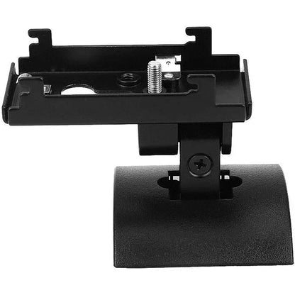 Black plastic surround speaker wall bracket stand swivel mount hanging stand with adjustable arm and screw mechanism