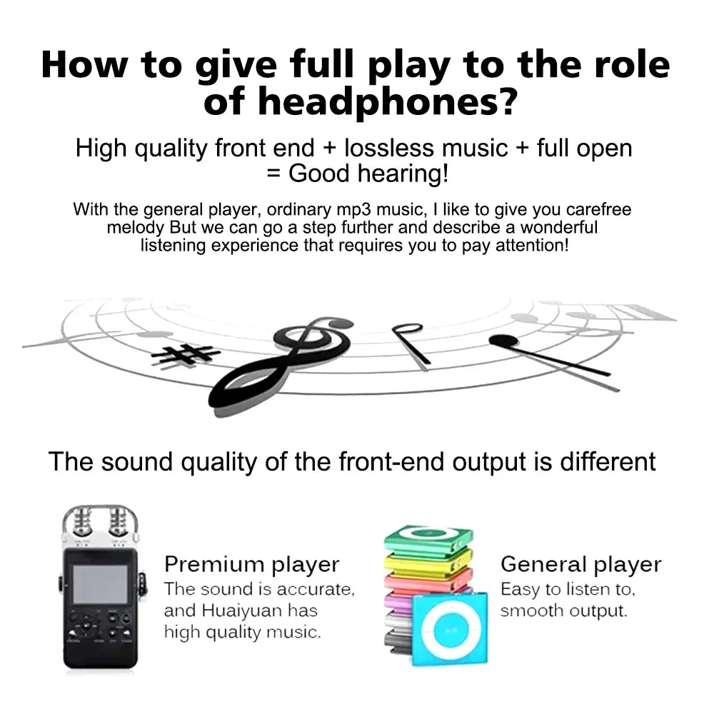 Black handheld digital audio recorder with screen and buttons shown alongside headset noise canceling gaming stereo headset