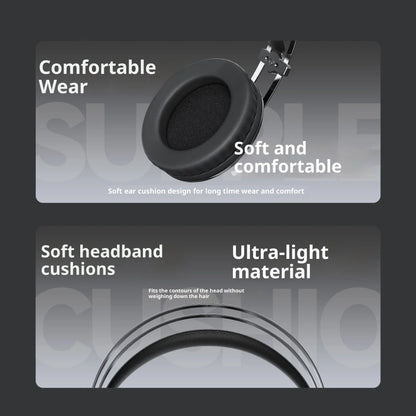 Black wired professional monitoring headphones with soft cushioned ear pads and lightweight headband for ear monitor music