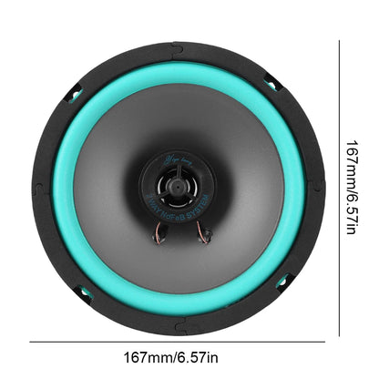 4/5/6.5 Inch Car Speaker 100/160W HiFi Coaxial Subwoofer Universal Automotive Audio Music FullRange Frequency Car Stereo Speaker
