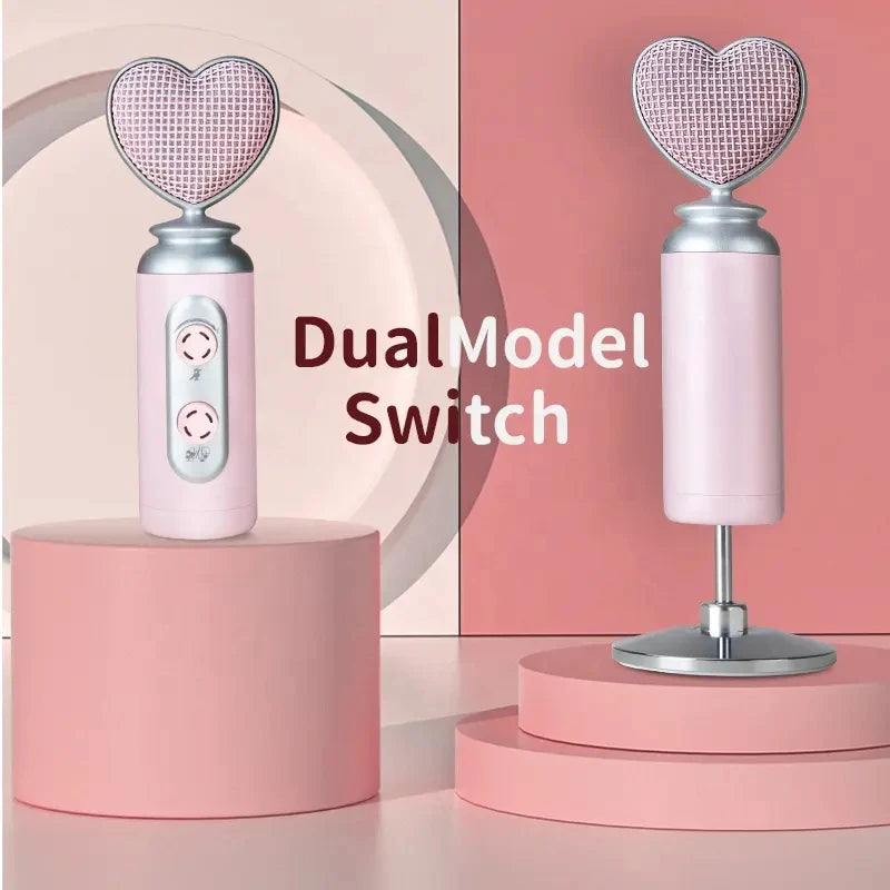 Professional USB Noise Reduction Pink Condenser Microphone For Mobile Phone