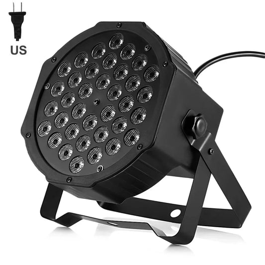 Black octagonal 36w professional disco light with 36 circular lenses for party dj decorative stage effect projector