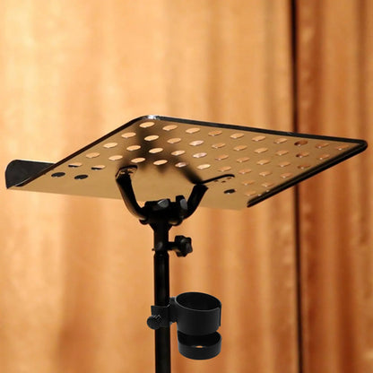 Multifunctional Music Stand Portable Foldable Adjustable Sheet Music Holder Suitable for Practice Performance and Studio Use