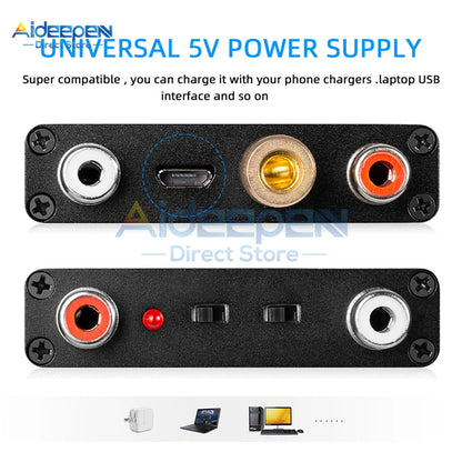 USB 5V HiFi Ultra Compact MM MC Phono Turntable Preamp Mini Audio Stereo Phonograph Preamplifier For Turntables