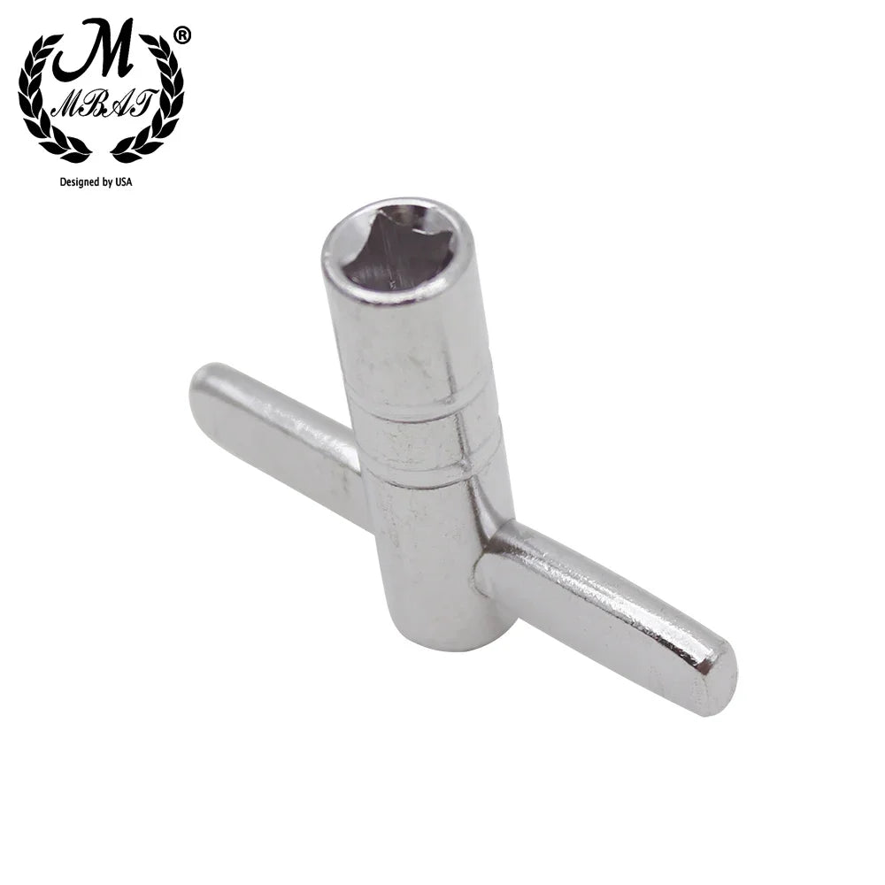 M MBAT Drum Kit Screw Square Wrench Jazz Drum Set Adjustment Key Music Tuning Assembly Tool Percussion Instrument Accessories