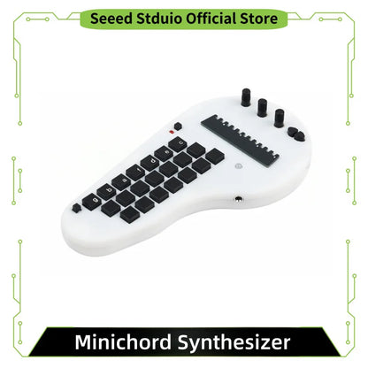 Minichord Synthesizer Mini Chord Synthesizer Musicians Musical Device, USB MIDI,Open Source, 21 Chord Selector Buttons, Custom