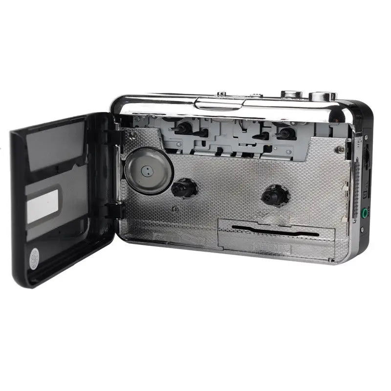 Portable Cassette Player Recorder Standalone Audio Music Recorder Cassette Tape to MP3 Converter Save into USB Flash Drive