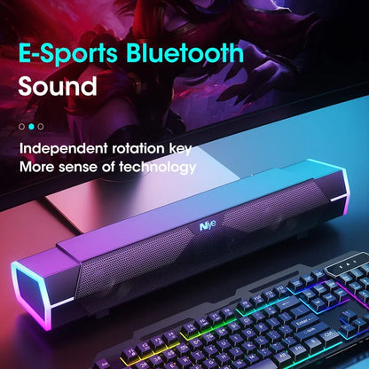 Black and purple nije wired loudspeaker surround with perforated grille and angular design for stereo subwoofer use