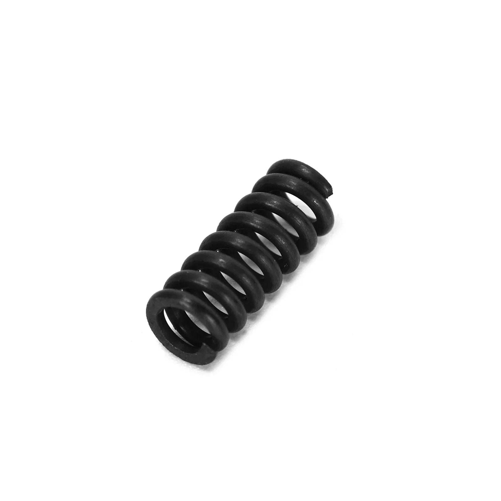 Black coiled tension spring 10x4mm with matte finish for electric guitar vibrato compatible with Fender Stratocaster