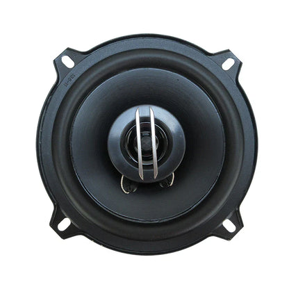 Black 5.25-inch general motors coaxial car speaker with silver tweeter for frequency high fidelity lossless installation